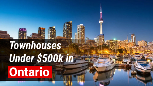 Here’s what we have to offer, the best real estate services in the market. We do the hard work for you and make it happen. | Townhouses Under $500k in Ontario