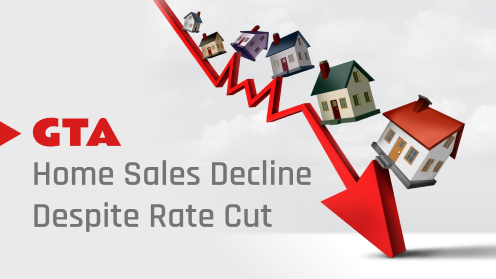 GTA Home Sales Decline Despite Rate Cut | Here’s what we have to offer, the best real estate services in the market. We do the hard work for you and make it happen.