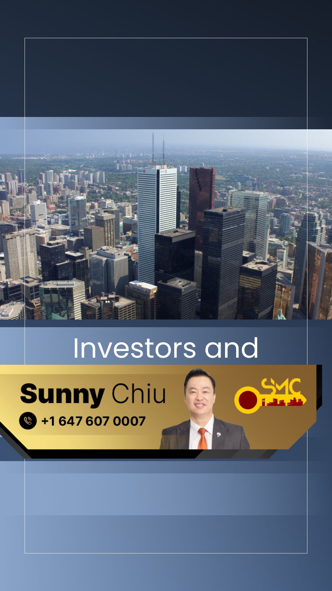 Investors and Upgraders Drive 40% of GTA | Here’s what we have to offer, the best real estate services in the market.